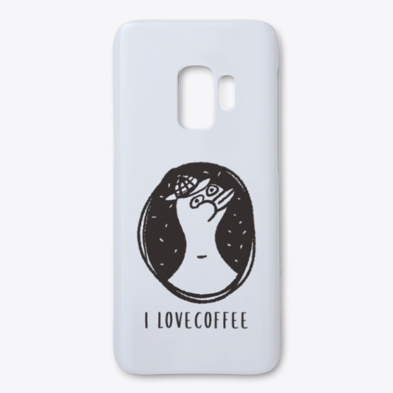 I love coffee funny duck