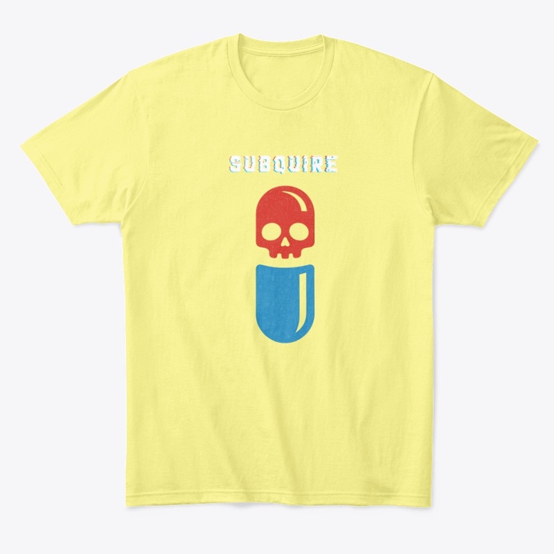 SUBQUiRE Skull Pill Basic Logo