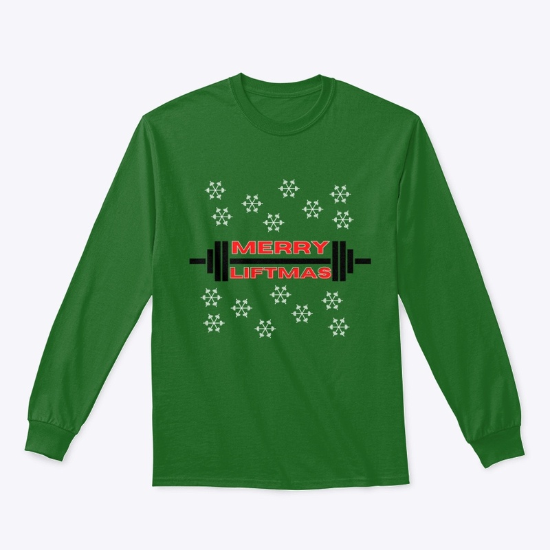 Merry Liftmas - Red/White/Black