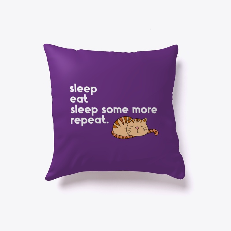 Cat Sleep Eat Repeat No 1 - Cat