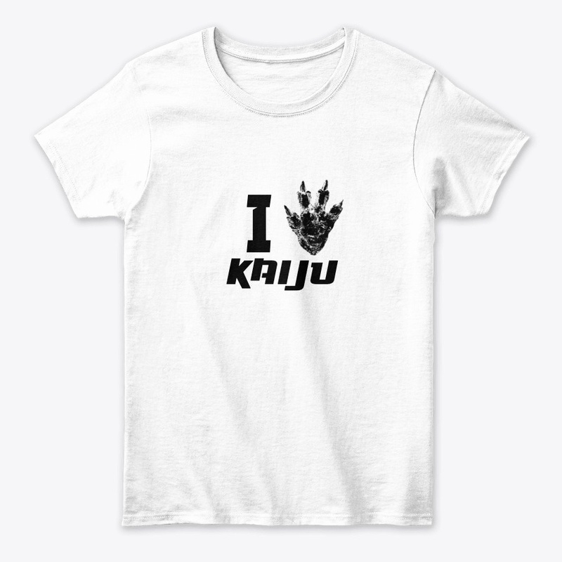 I Love Kaiju Footprint