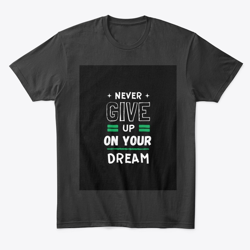 Never give up