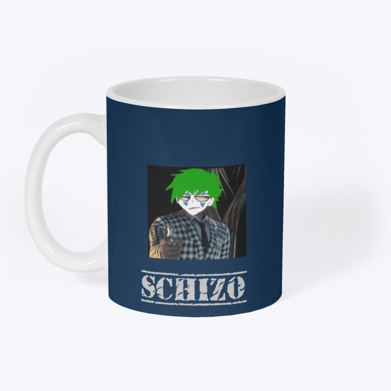 Schizo clown mug