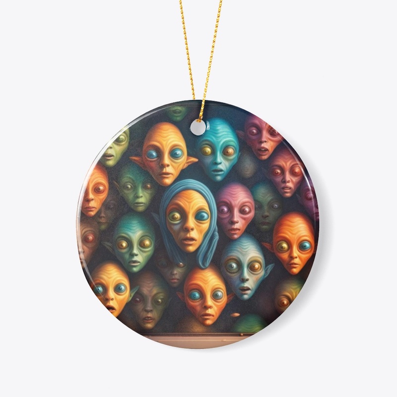 Space aliens on a visit to Earth