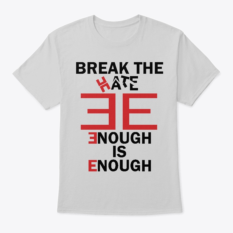 Men's Break the hate - Black Text