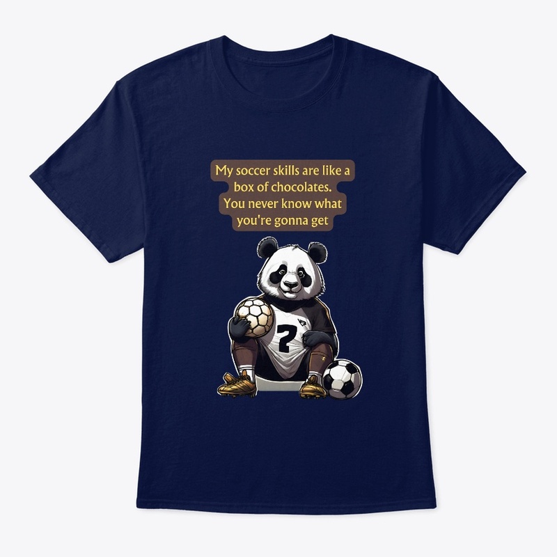 Get Cute Panda Soccer T-Shirts!