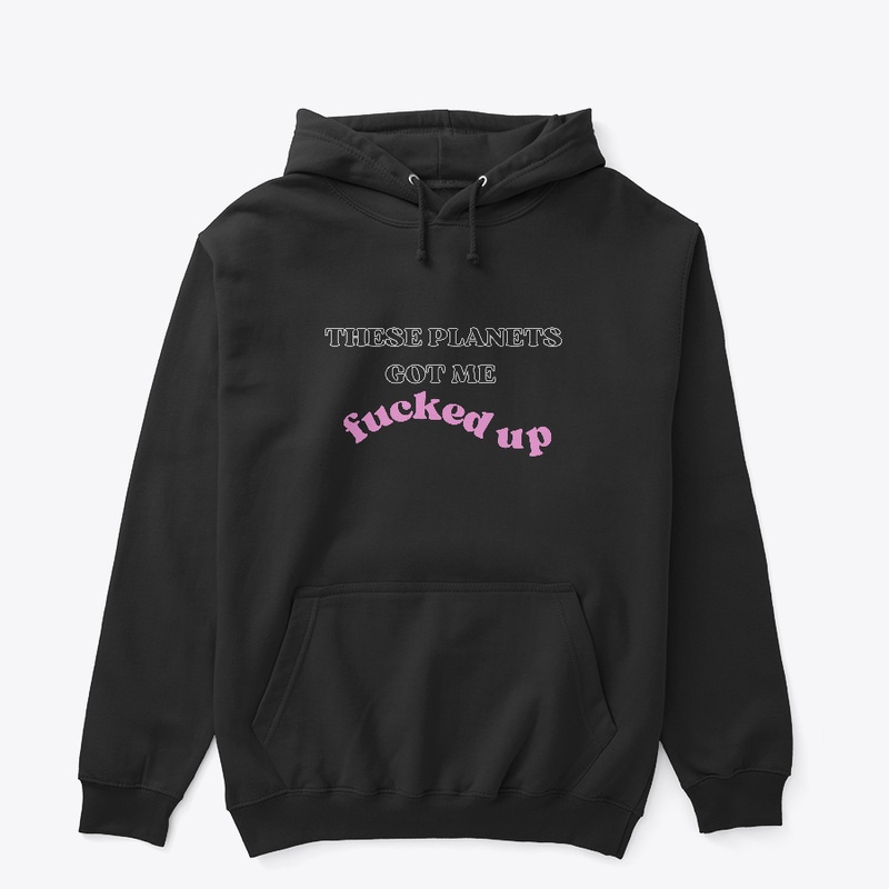 "Fucked up Planets" - white