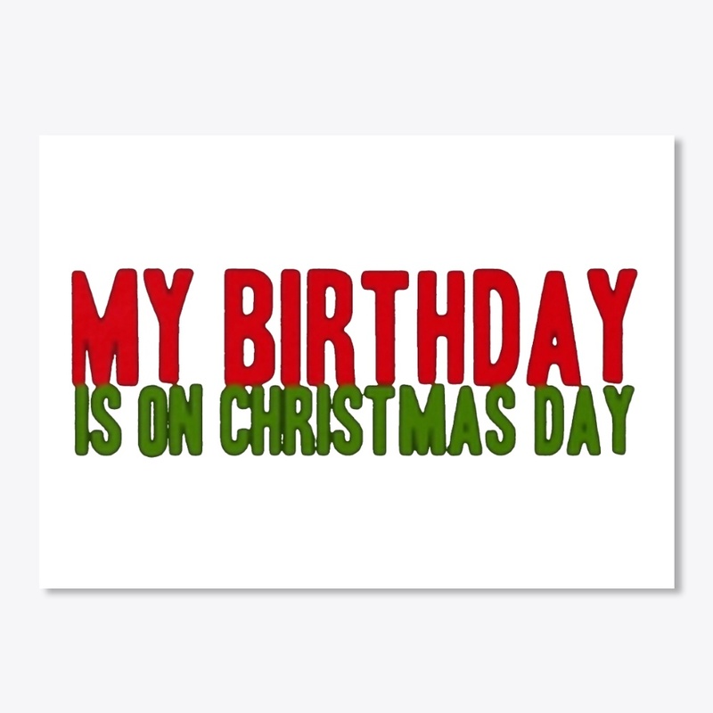 My Birthday Is On Christmas Day Hoodie