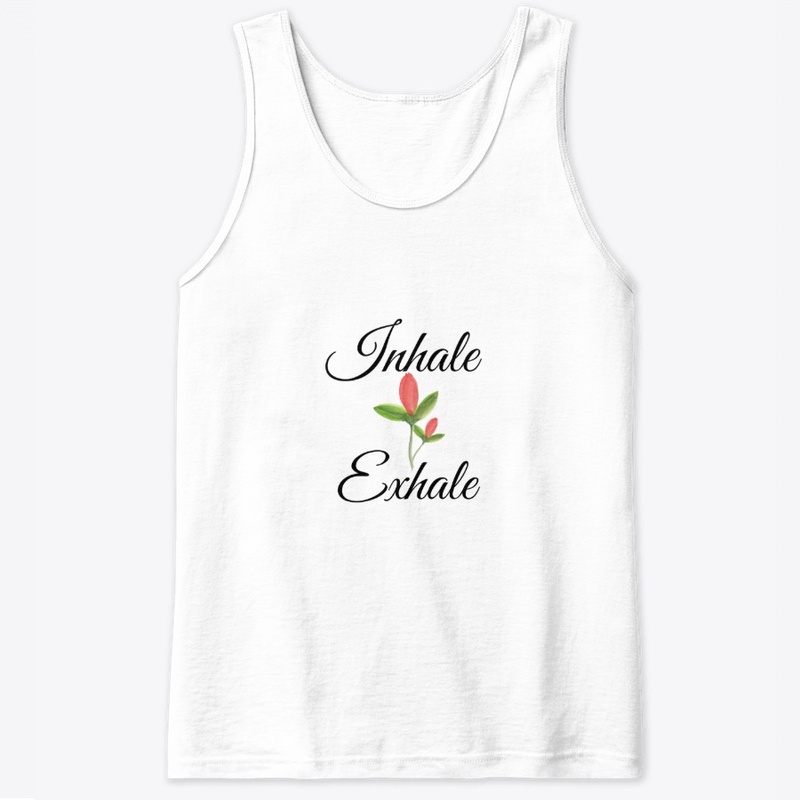 flower#inhale#exhale#yoga#tshirt