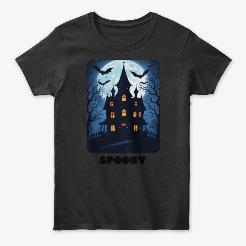 Haunted House Halloween Tee