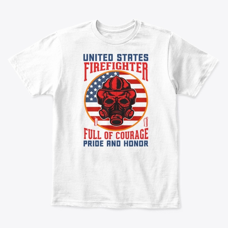 fire fighter t shirt uk