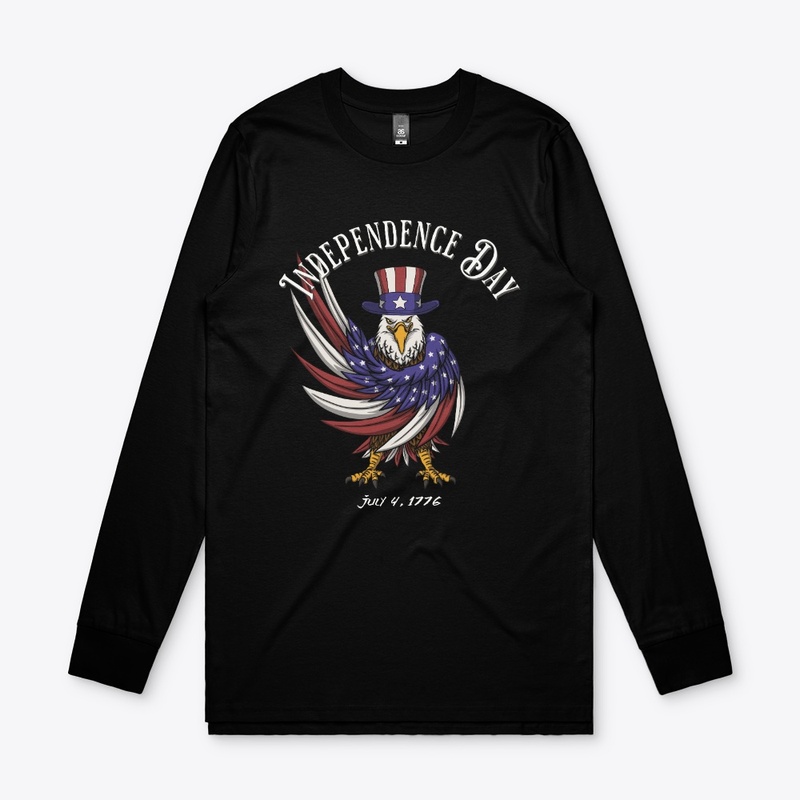 Funny Eagle American Flag Independence