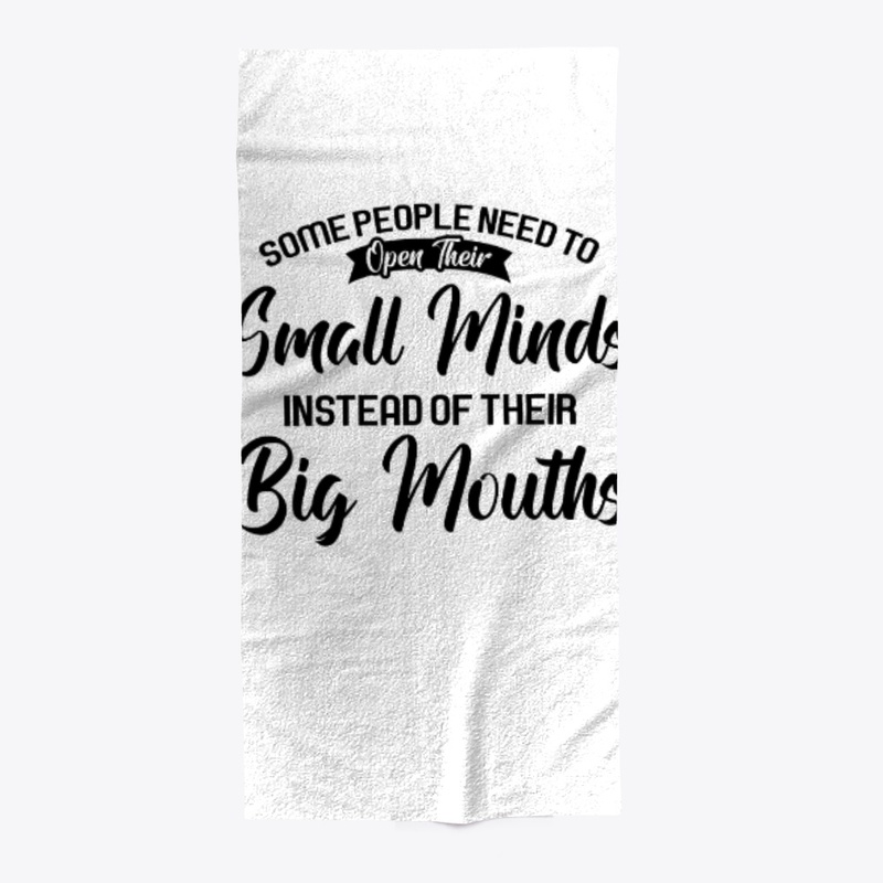 Need To Open Their Small Minds