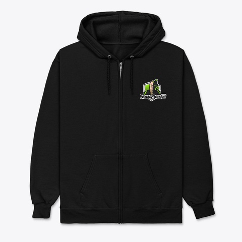 Twitty Streams Merch Black T-Shirt Front