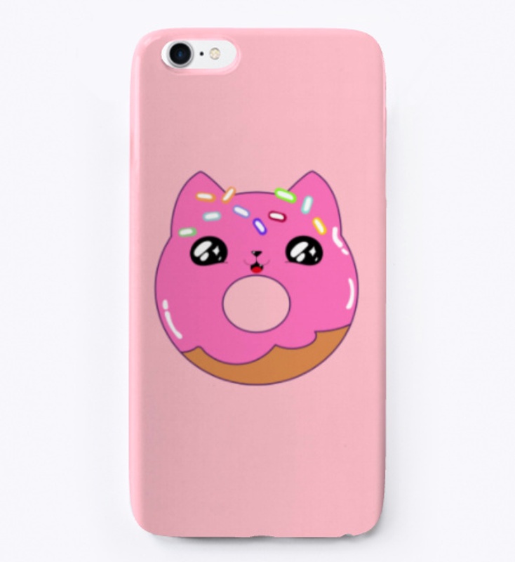 Donut Cat  - Cute donut cat design