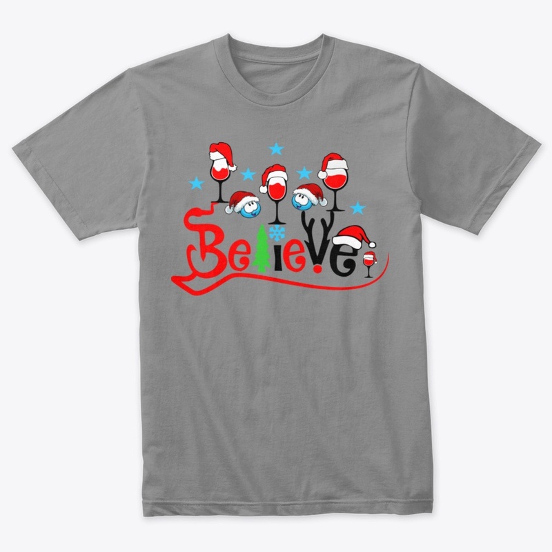 Christmas T-Shirt - Believe  Shirt