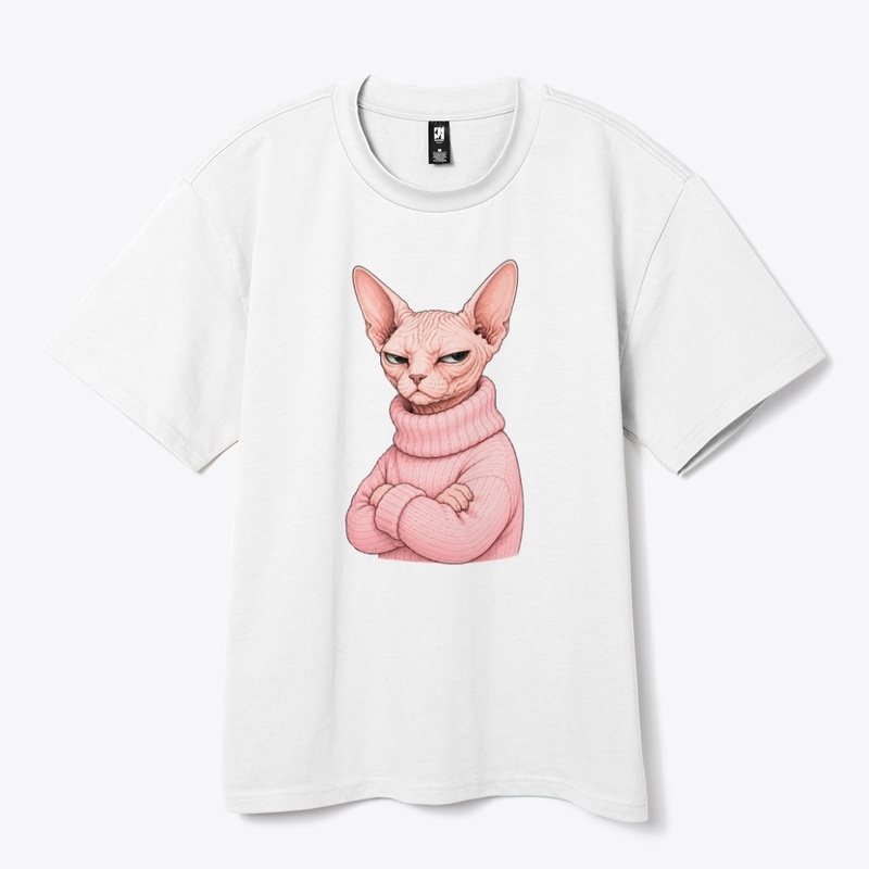 Cold And Judging You Sphynx Cat
