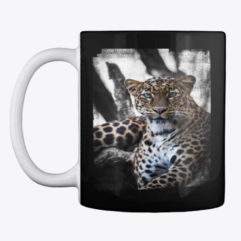 Blue-Green Eyed Leopard