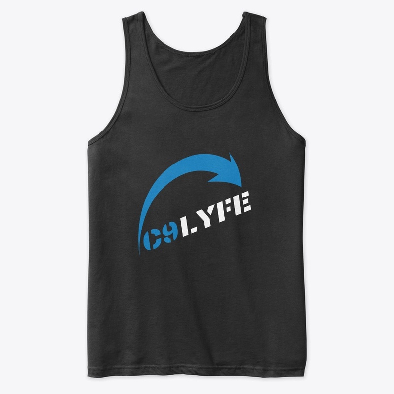 Mens Tank Top- White Logo