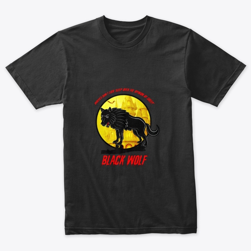 Black Fang Wolf T-Shirt