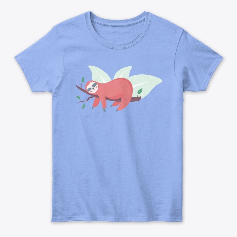 Snoozing Sloth Women's Tee