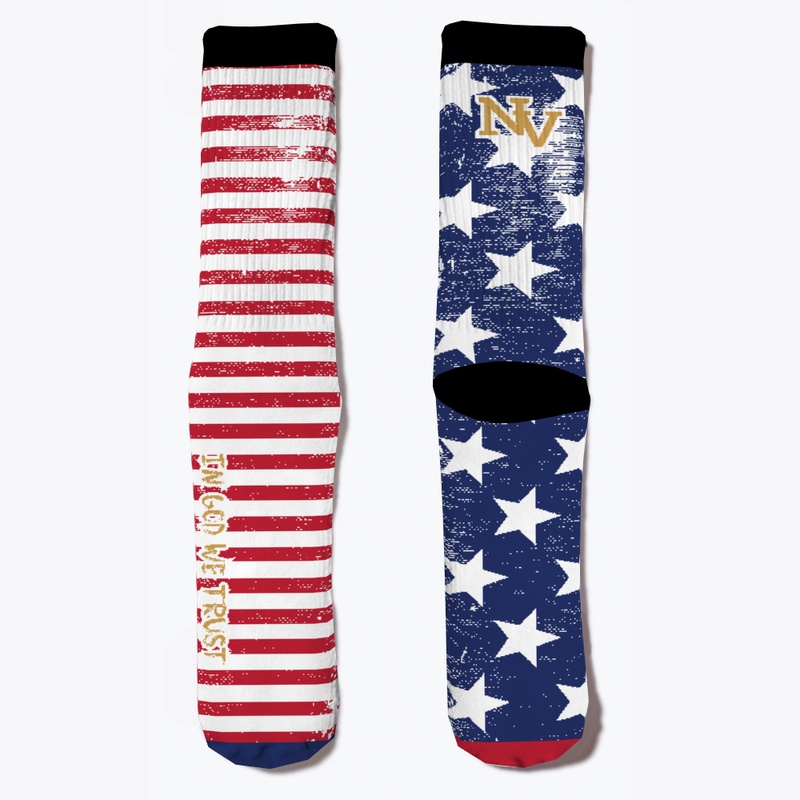 In God We Trust socks by NV