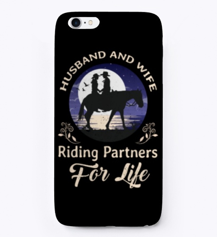 Husband Wife Riding Partners For Life
