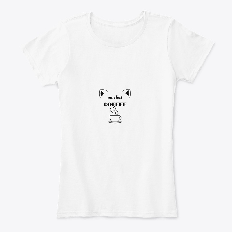purrfect cofee shirt