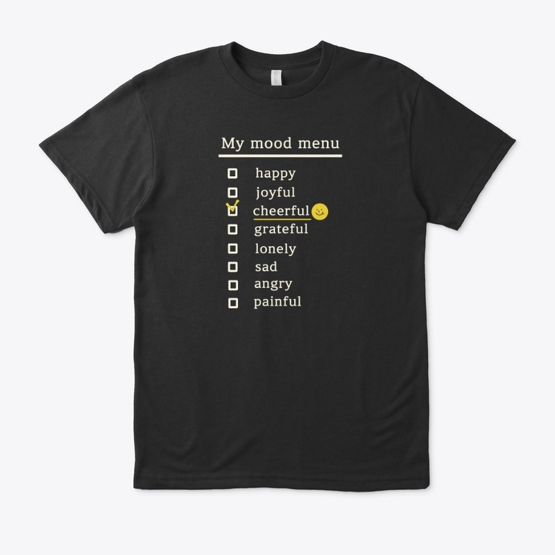 My mood menu(cheerful)