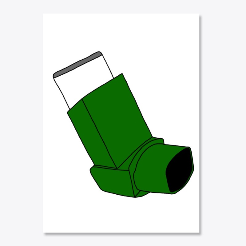 Inhaler  Sticker