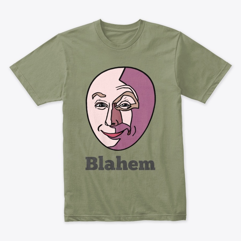 Limmy Blahem Egg with Text 