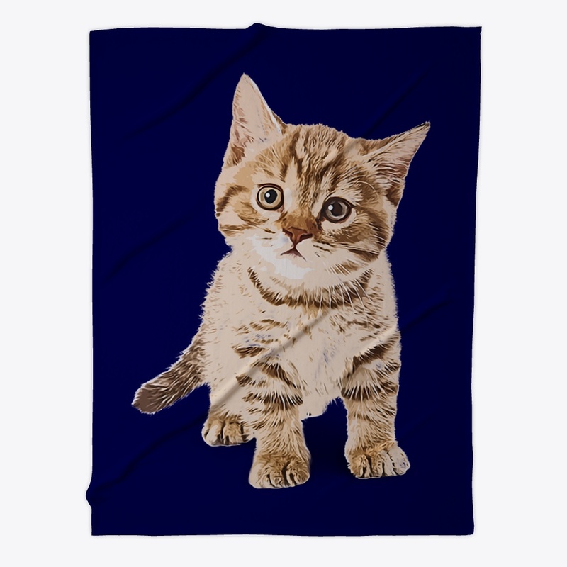 Digital Painting Art of Cat