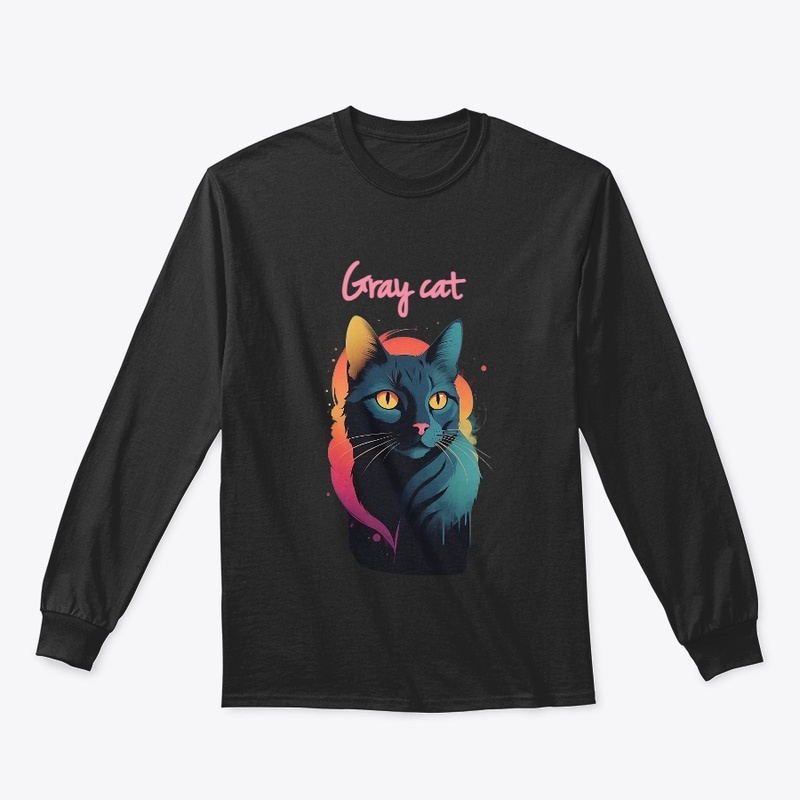 gray cat 