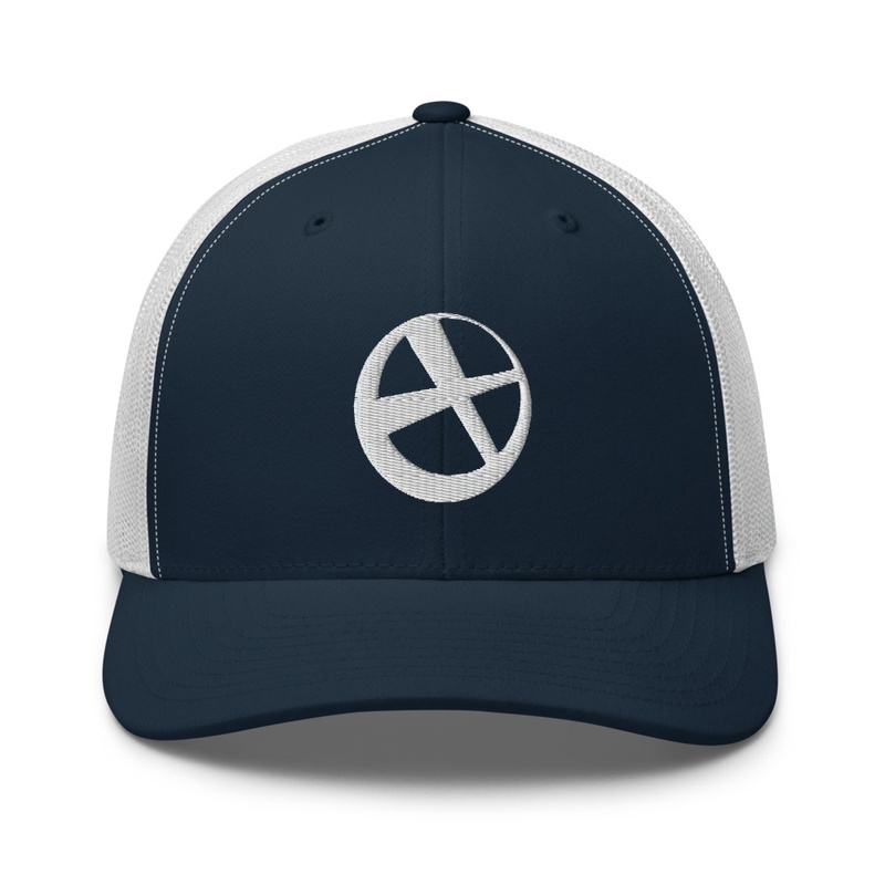 Crossroads Emblem Trucker Hat