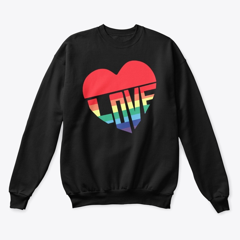 LGBTQ Pride Love Rainbow Heart 2020