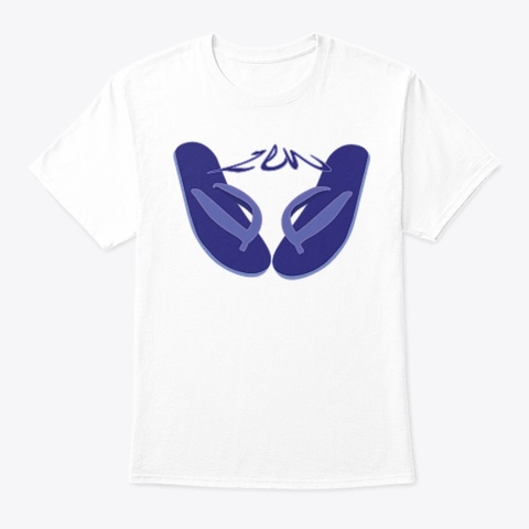 Zen White T-Shirt Front