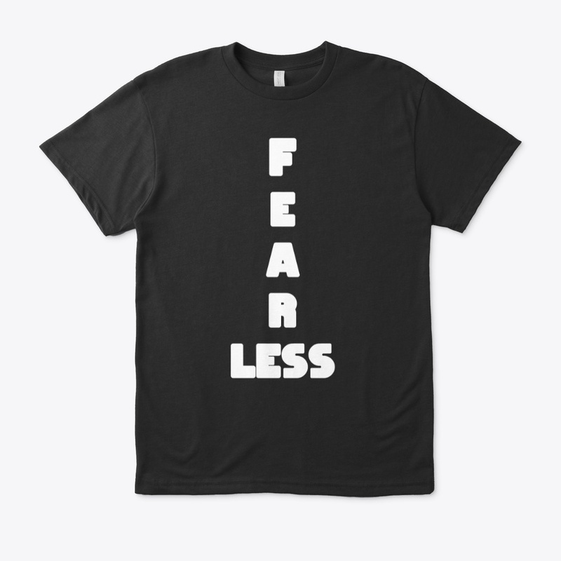 Fearless Vertically in Chunky Letters