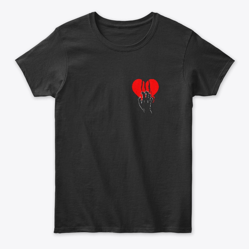 Broken heart design
