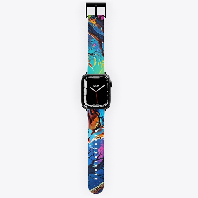 Apple Watch Band(Black)"Space#4"