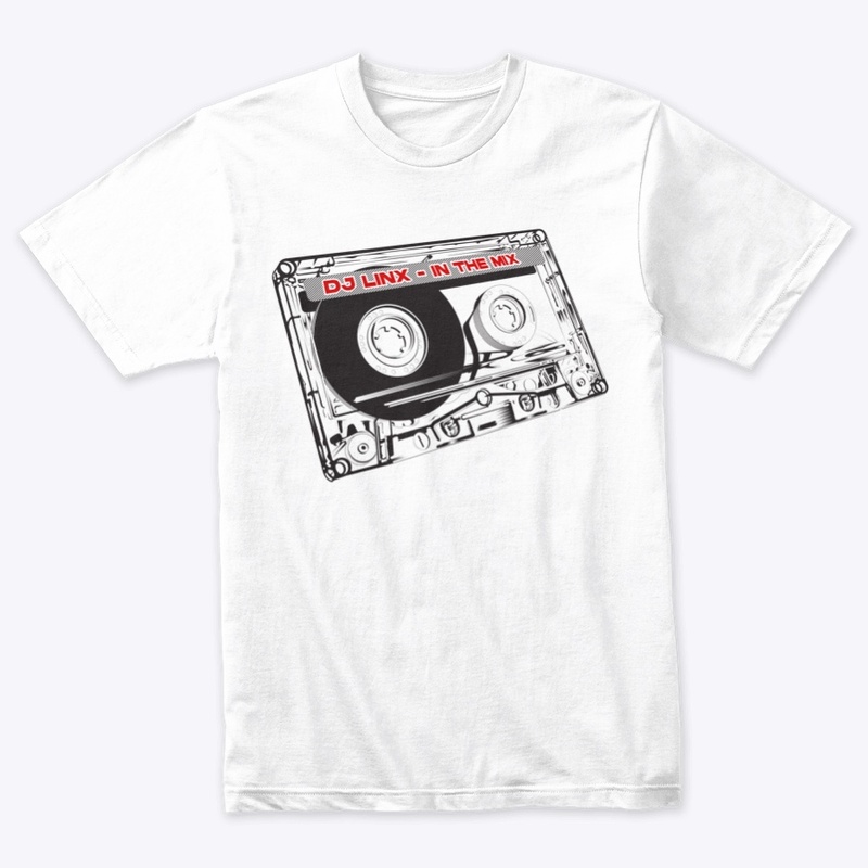 IN THE MIX MIXTAPE TEE WHITE