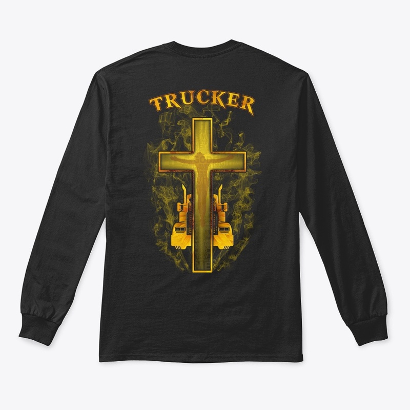 Trucker Cross Hoodie