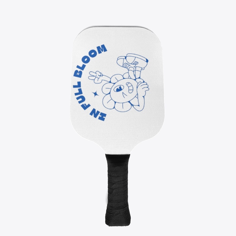 In Full Bloom – Blue Aesthetic Sticker