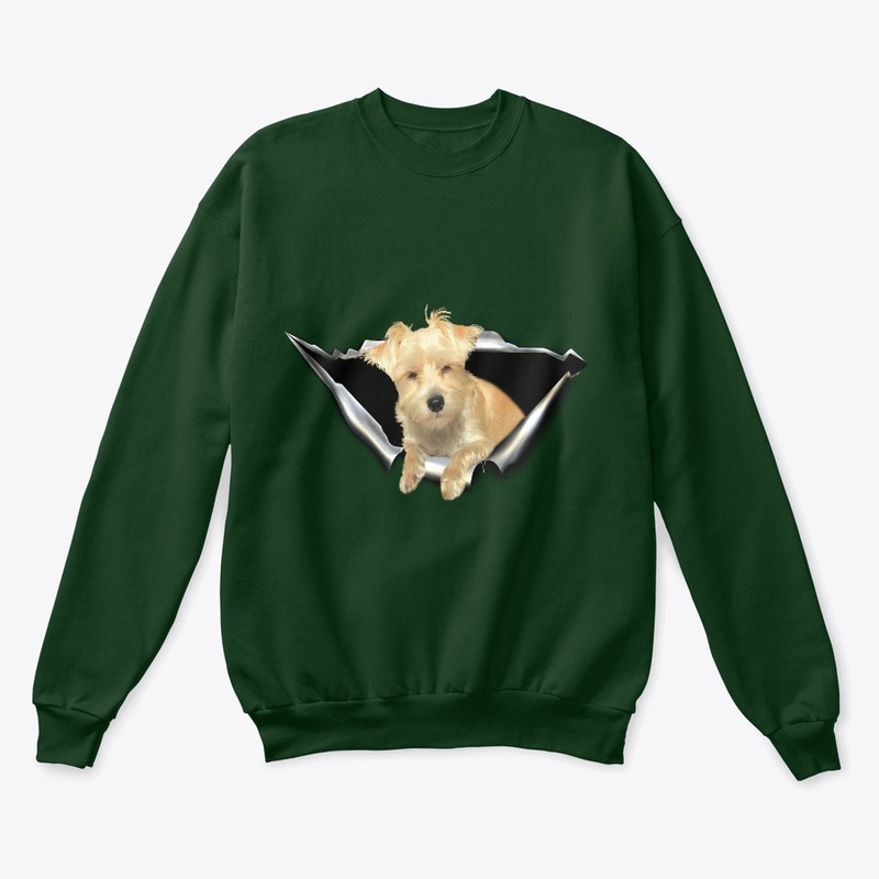 morkie 3D Car sticker