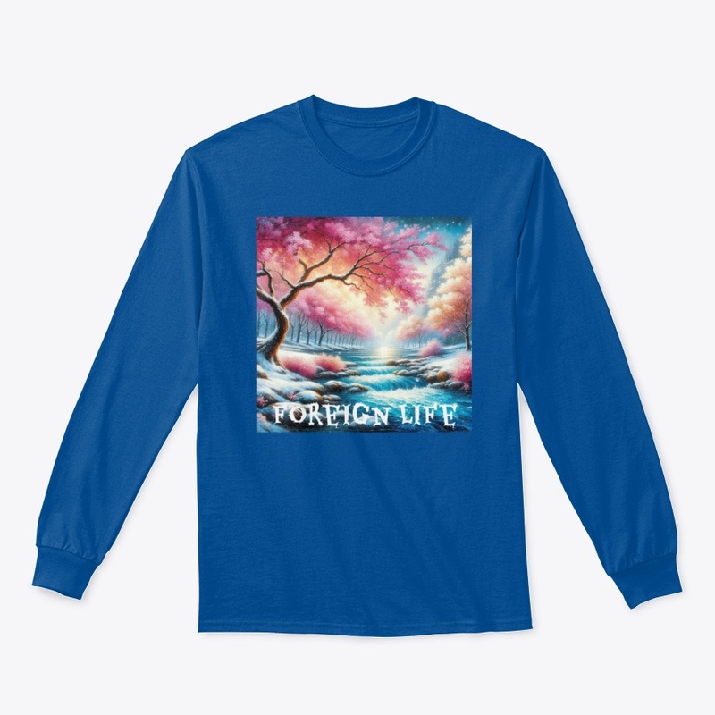 Foreign Life Cherry Blossom Stream