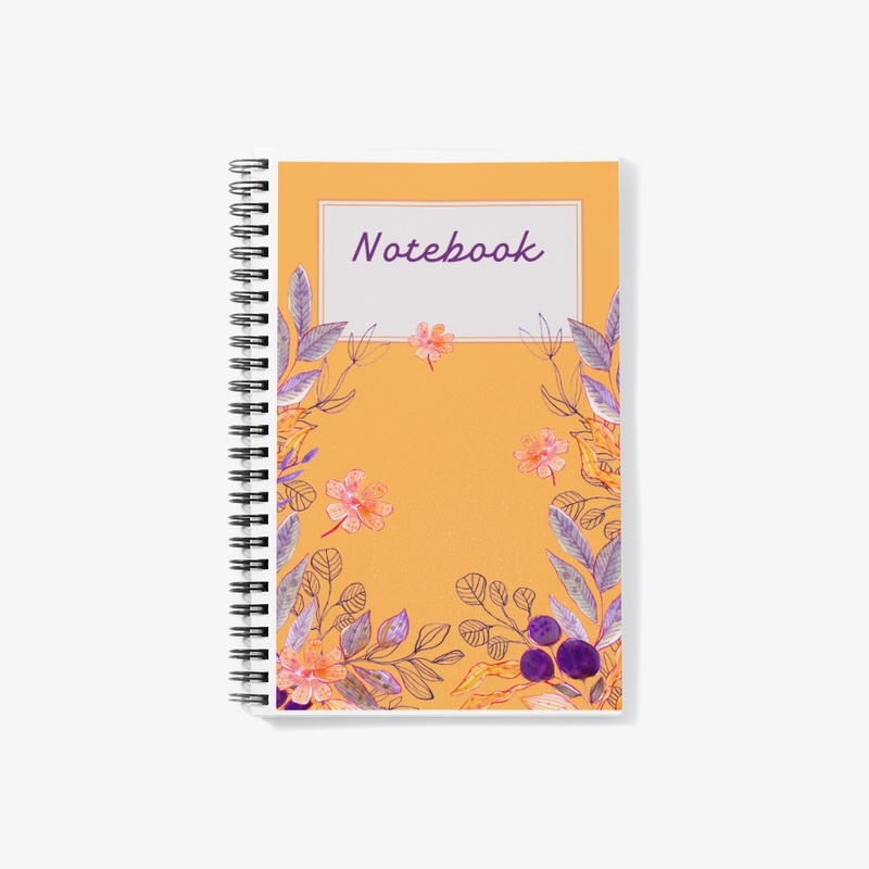 Floral Notebook