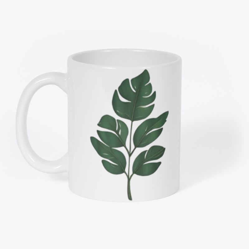 Tropical Monstera Leaf