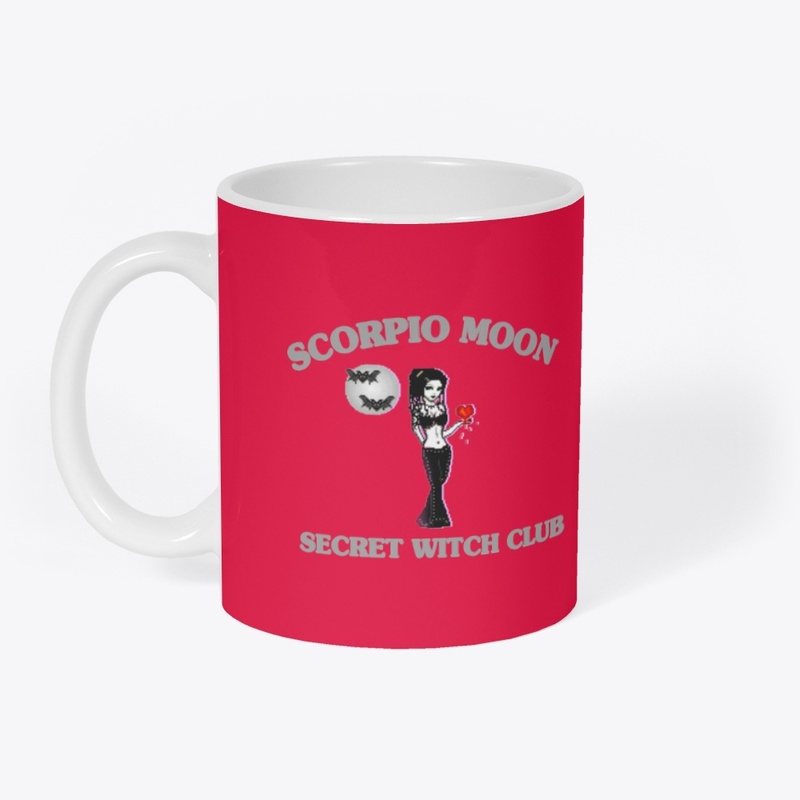 Scorpio Moon Secret Witch Club Merch
