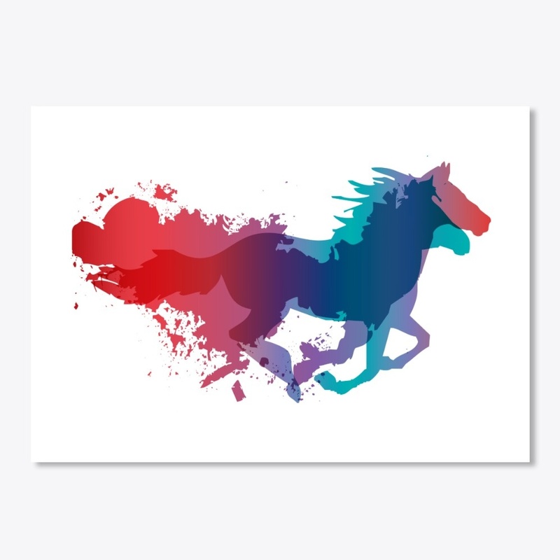 Water Color Horse