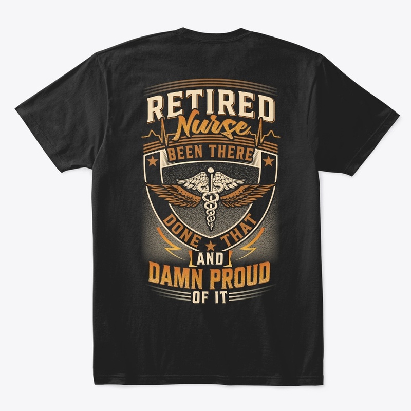 Proud Retired Nurse Hoodie 
