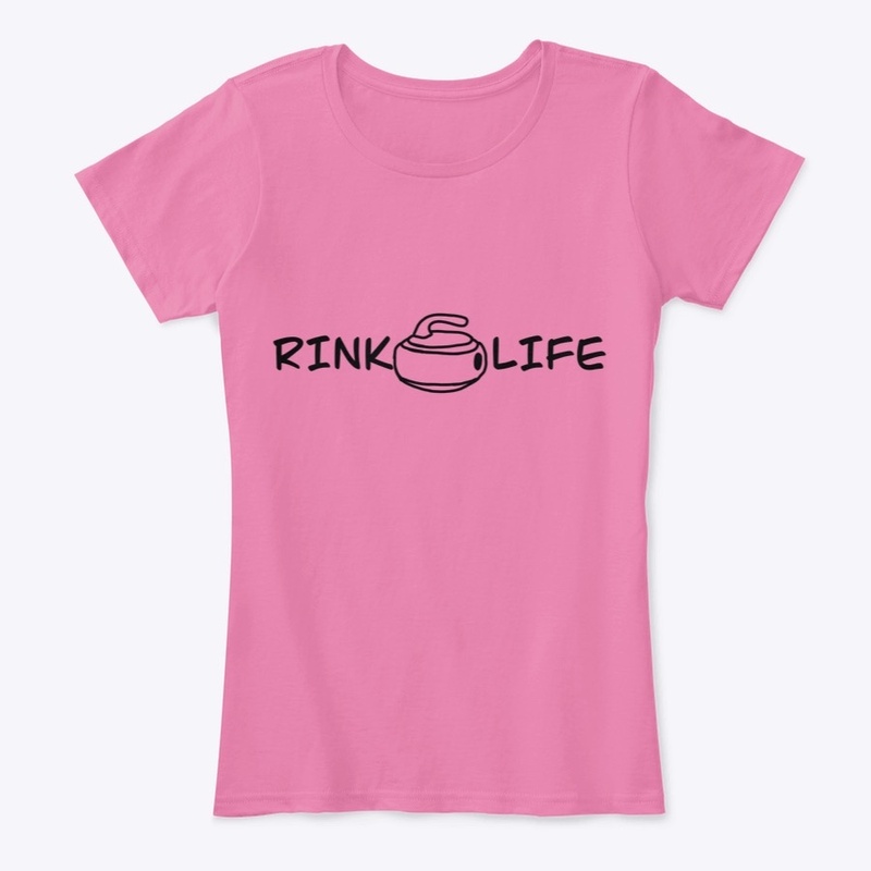 WOMAN’S CURLING STONE COMFORT TEE